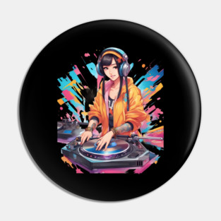 Bass Magic Techno Trance Raves DJ Pin