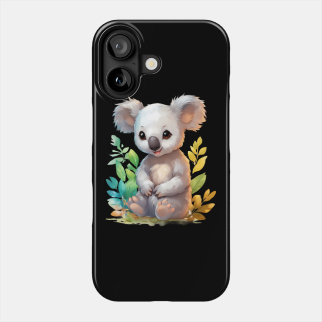 Kute Adorable Baby Koalas Phone Case by animegirlnft