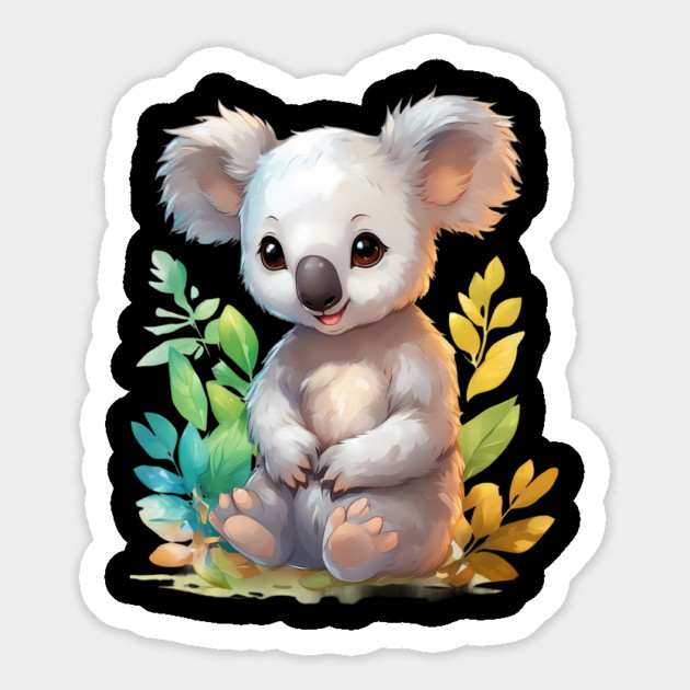 Kute Adorable Baby Koalas Magnet by animegirlnft