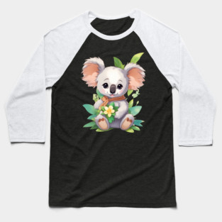 Koala Baby Cuteness Baseball T-Shirt