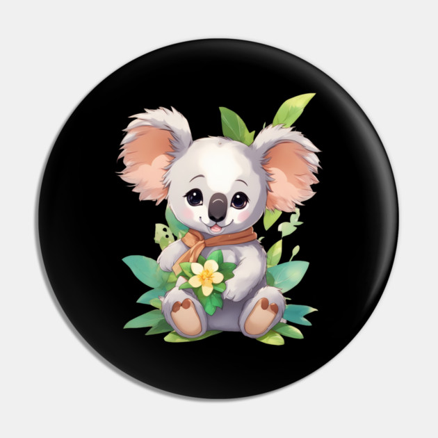 Koala Baby Cuteness Pin by animegirlnft
