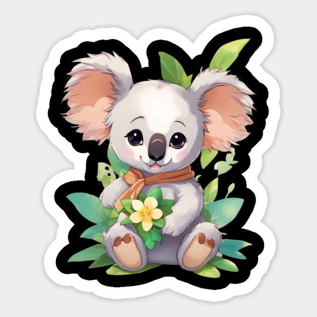 Koala Baby Cuteness Magnet by animegirlnft