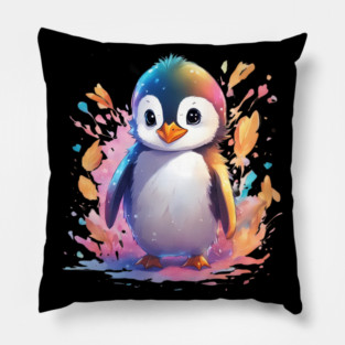 Baby Penguin Playtime Joy Pillow