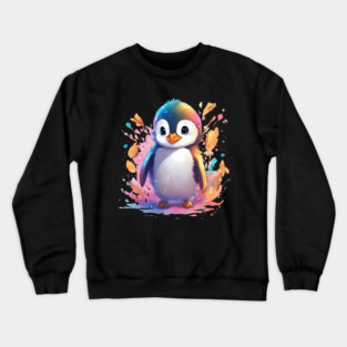 Baby Penguin Playtime Joy Crewneck Sweatshirt