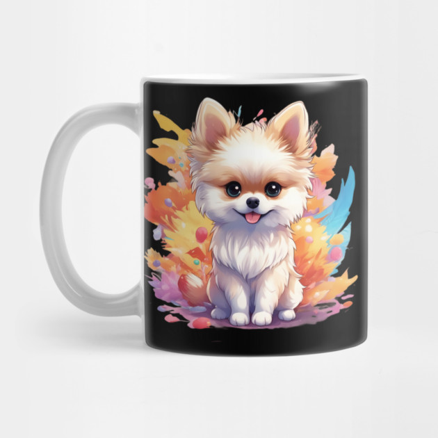 Fluffball Lovely Pomeranian Puppy by animegirlnft