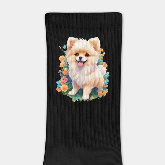 Pawsitively Adorable Baby Pomeranian Dog by animegirlnft