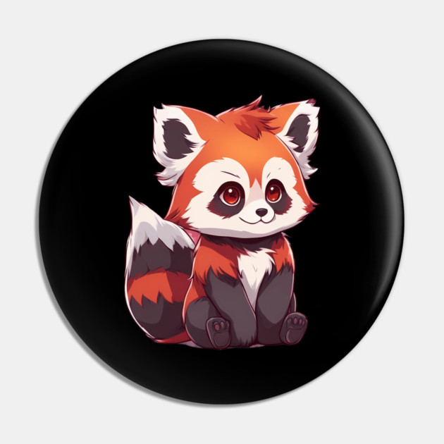 Little Paws Cute Baby Raccoon Pin by animegirlnft