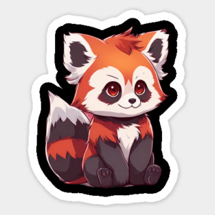 Little Paws Cute Baby Raccoon Sticker