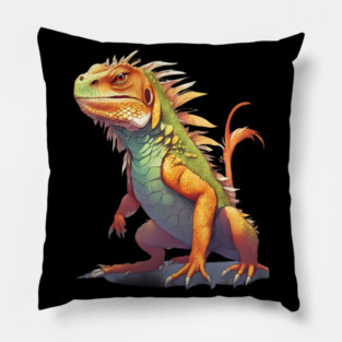 Reptile Iguana Lizard Pillow
