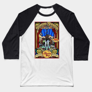 The Lobster Boy Sideshow Poster Baseball T-Shirt