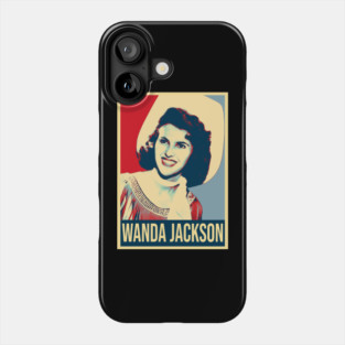 Queen of Rockabilly Style Wanda Vintage Music Couture Phone Case