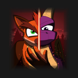 Marsupials Vs. Dracos T-Shirt