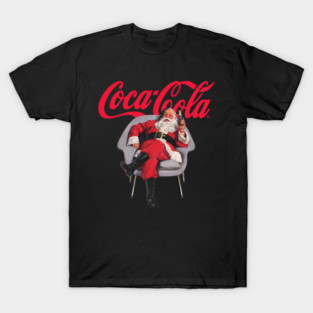 Coca Cola  Santa Holiday and Dinking T-Shirt