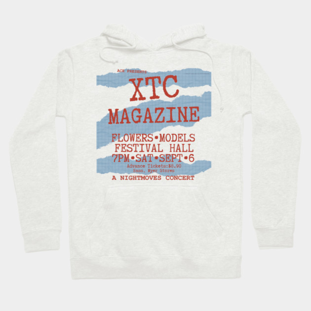 Magazine Australian Tour Print 1980 Hoodie by Timeless Chaos