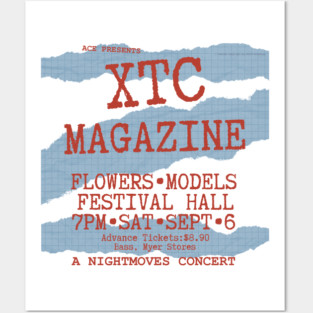 XTC/Magazine Australian Tour Print 1980 Posters and Art