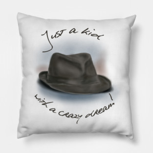 Hat For Leonard Cohen Pillow