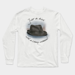 Hat For Leonard Cohen Long Sleeve T-Shirt
