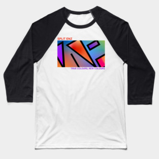 Split Enz True Colours New Colours Print Baseball T-Shirt