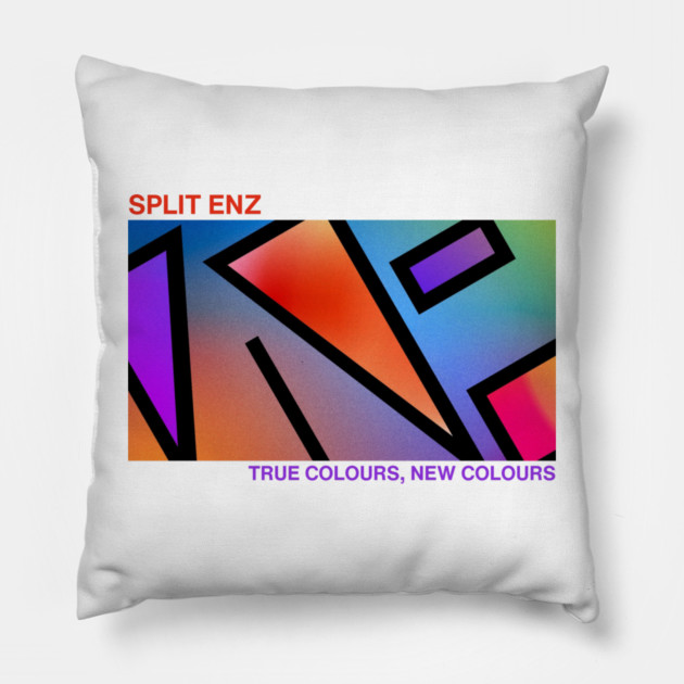 True Colours New Colours Print Pillow by Timeless Chaos
