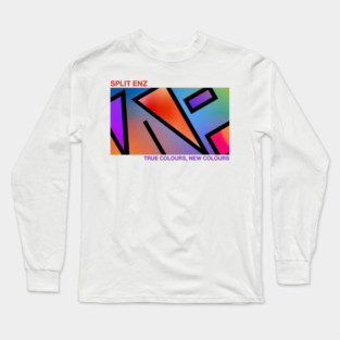 Split Enz True Colours New Colours Print Long Sleeve T-Shirt