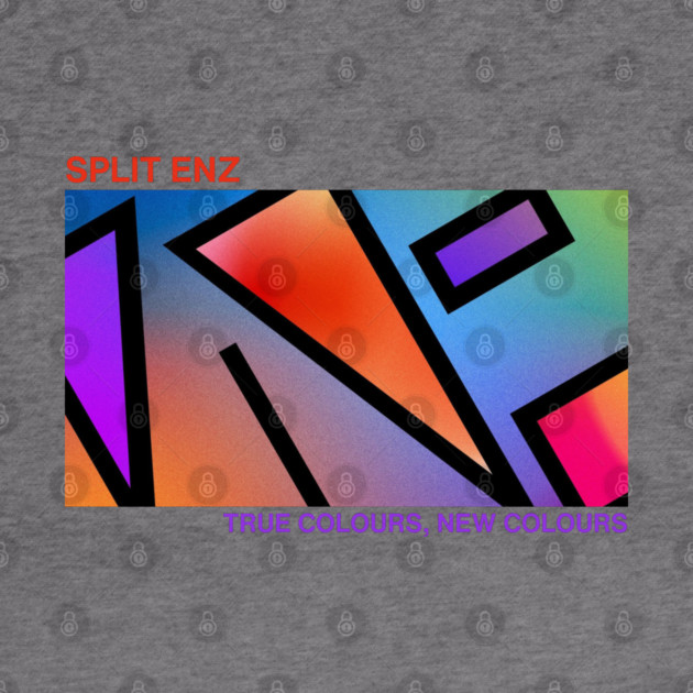 Split Enz True Colours New Colours Print by Timeless Chaos