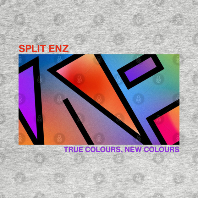 Split Enz True Colours New Colours Print by Timeless Chaos