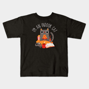 Indoor Cat Kids T-Shirt