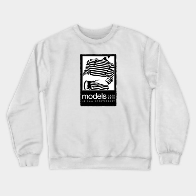 Models band 40 Year Fan Art Crewneck Sweatshirt by Timeless Chaos