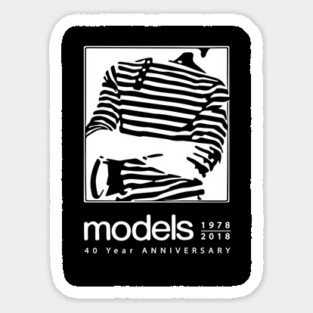 Models band 40 Year Fan Art Magnet