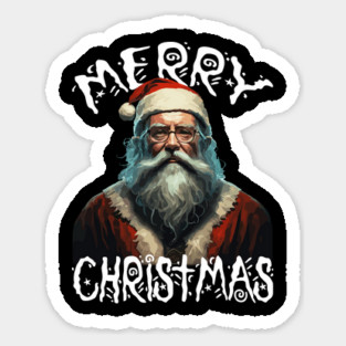Merry Christmas, Santa Claus, New Year Magnet