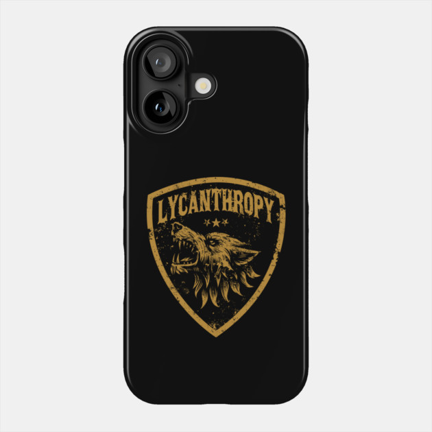 LYCANTHROPY Phone Case by artslaves