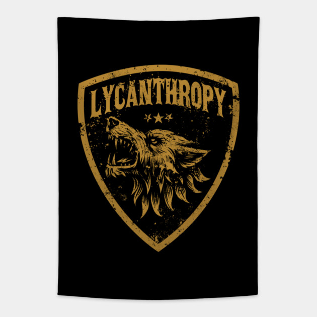 LYCANTHROPY Tapestry by artslaves
