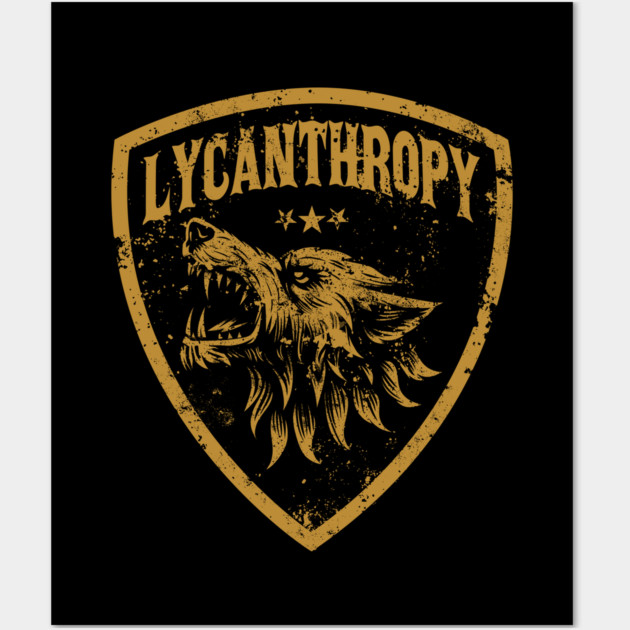 LYCANTHROPY Wall Art by artslaves
