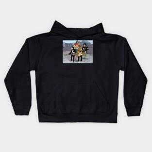 Beatles Rooftop Concert Kids Hoodie