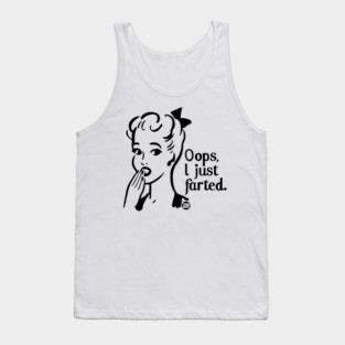 oops fart Tank Top