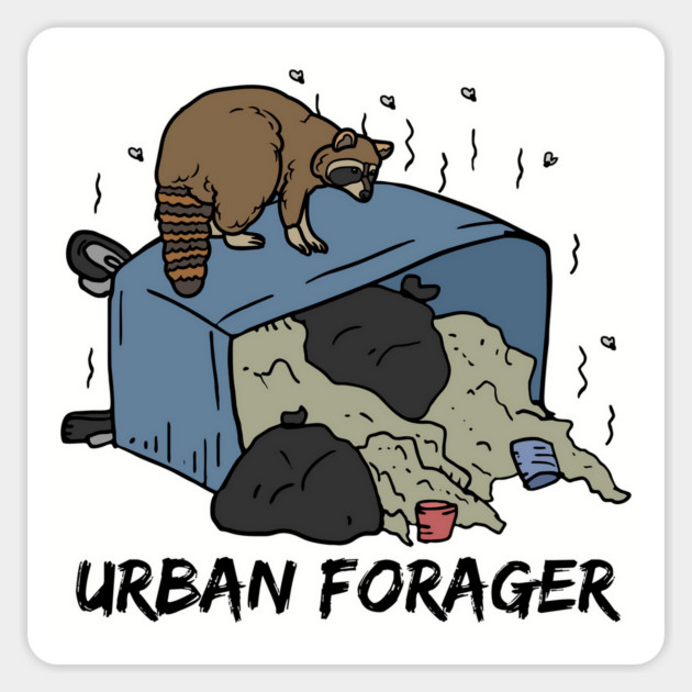 Urban Forager Magnet by Four Season Foraging