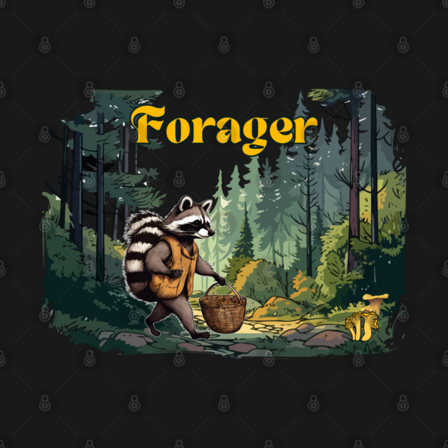 Raccoon Forager by Four Season Foraging