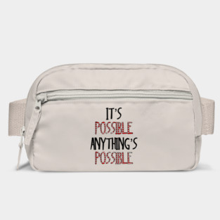 It’s possible anything is possible Seussical Suessical the musical Broadway quote Bag