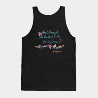 Renaissance Fair  Shakespeare quote Costume Tank Top