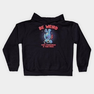 Be Weird Kids Hoodie
