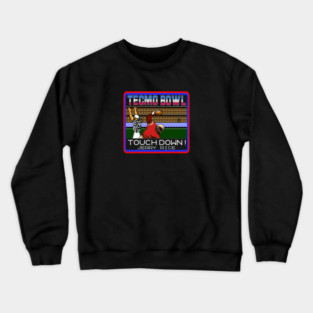 Touchdown Jerry Rice Tecmo Bowl Retro Nintendo design Crewneck Sweatshirt