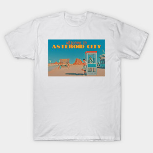 Asteroid City Postcard View T-Shirt