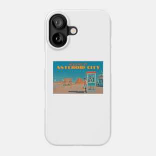 Asteroid City Postcard View Phone Case