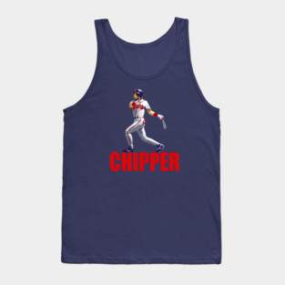 Atlanta Braves Legend Chipper Jones Tank Top
