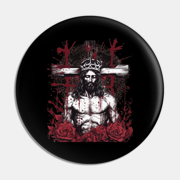 Jesus Christ Love Each Other as I Have Loved You Pin by animegirlnft