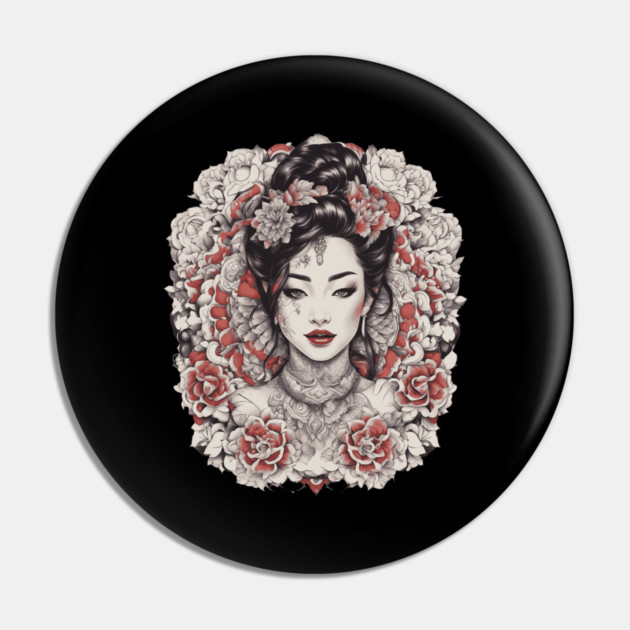 Elegance and Beauty of Asian Girl Pin by animegirlnft
