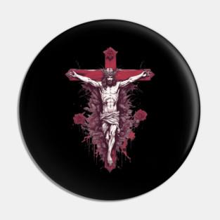 Jesus Christ Forgive As God Forgave You Pin