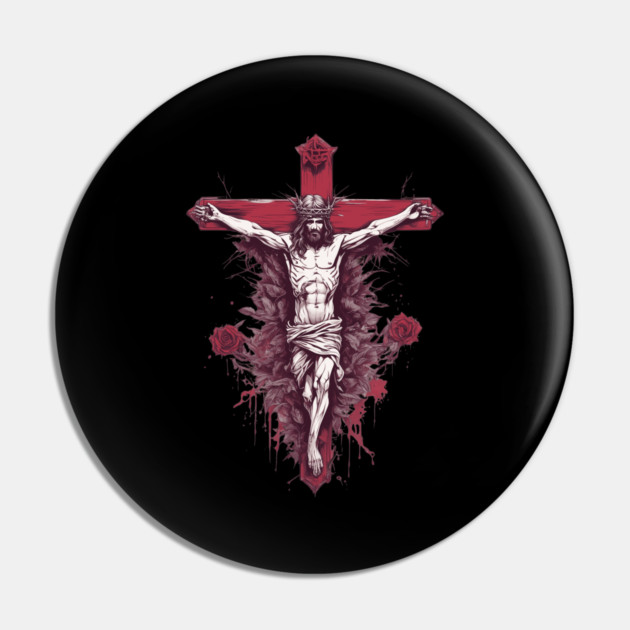 Jesus Christ Forgive As God Forgave You Pin by animegirlnft