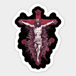 Jesus Christ Forgive As God Forgave You Sticker