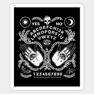 Ouija board Sticker